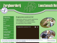 Tablet Screenshot of paardenzorgboerderij.nl